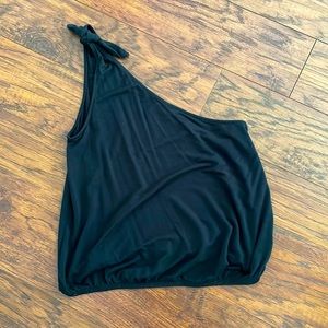 One shoulder black tank top ( American eagle)